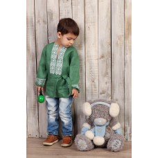 Linen Russian trendy boys shirt