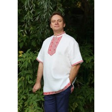 Linen Slavic shirt "Rustic"