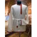 Peasant linen shirt kosovorotka Ribbons